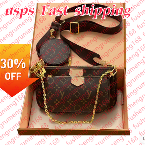 10A Luxurys Designer Bag 3 Multi FELICIE POCHETTE women Chain Bags Handbag Crossbody Purse Fashion Women Shoulder Bags Lady Totes Bag Wallet Female backpack