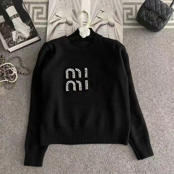 Designer sweater women womens sweater round collar Pullover Sweater Autumn and winter new colorful stripe embroidery tiger Knitted Top loosesweater coat