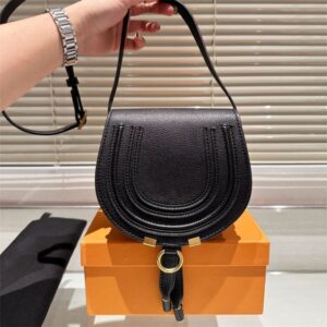 Women Crossbody Saddle Bags Designer Bag Mini Saddles Fashion Cross Body Lady Purses Leather Letters 10A
