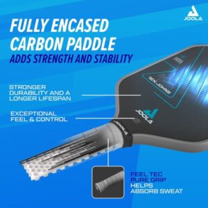NEW! JOOLA Ben Johns Perseus | 16mm Carbon Fiber | Limited Ed Black