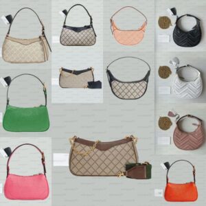 Luxury handBag Designer bag Classic Shoulder Bag Hobos bag Leather Tote bag Fashion Women crossbody bag Underarm Bag Crescent Moon Luxury Designer Women Chain bag