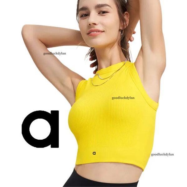 alocardio 5A Quality Girls Fitness Clothing Gym Women's High-Density Shockproof Fitness Sports Bra Seamless Yoga Top Outdoors Black White Blue Green Orange Yellow