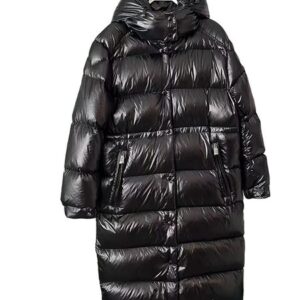 hooded Puffer jacket womens pufferjacke winter jacket designer puffer jacket women hooded pufferjacket new womens down jacket long black clothing size 1 2 3 4
