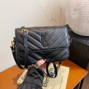 Designer Bag Shoulder Bag Purse New Korean Luxury Bag Style Women S Small Grid Chain Crossbody Versatile Luxury Fashion
