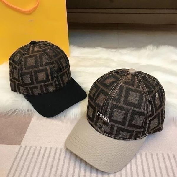 Classic Mens Women Caps Fashion Street Cap with Letters Summer Baseball Caps Mens Womens Designer Sports Hat 2 Colors Casquette High Quality