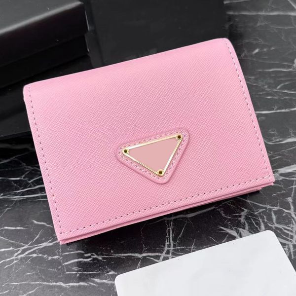 Womens Wallet Coin Pouch Zipper Poucht Slot Pocket Interior Compartment High Quality Leather Short Box Cardholder Designer Card Holder Women Wallets Designers