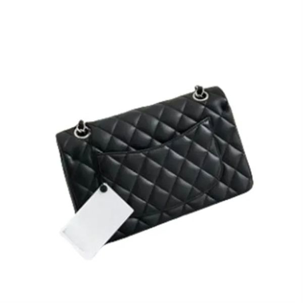 10A Mirror quality Designer Bag Shoulder Chain Clutch double Flap Bag CC CF Wallet Check Velour Square Strip,Imported From France Official original Genuine Leather