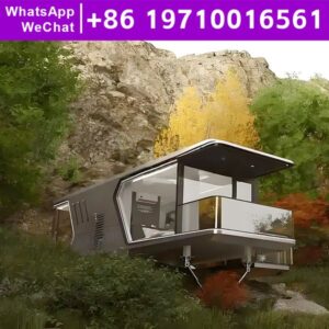 Fabricated House Pre Fab Homes Eco-Friendliness Economic Prefabricated Houses for Housing Earthquake Resistant Leak Proof Prefab