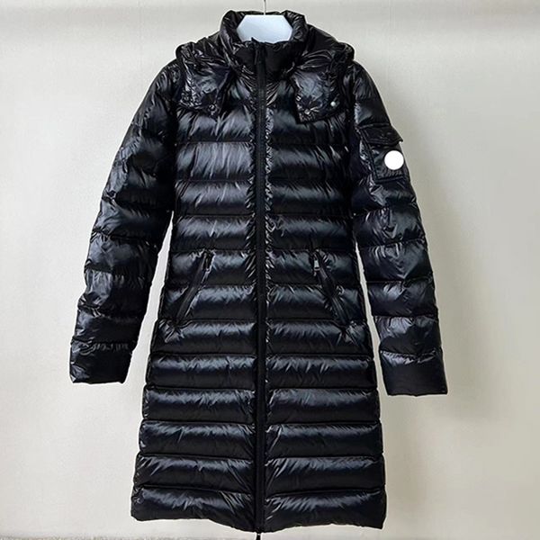 Women's Down & Parkas Winter Jacket Women Hooded Parka Padded Warm Woman Clothes Fur Collar Commute Simple Elegant Coat