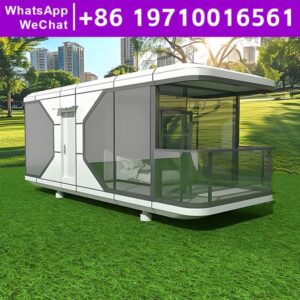 Space Capsule House Hot Selling Ready House for Mobile Housing Earthquake Resistant Low Cost Luxury Prefabricated Villa Houses