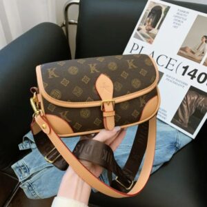 Designer bag Shoulder Bag Luxury Bag Crossbody Purse Designer 2025 New Retro Floral Crossbody Purse, Multi-Functional Vegan Leather Shoulder Bag