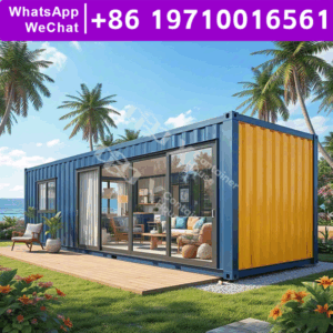 Tiny Home Modular Flat Pack House Mobile Steel Prefab Education Cabin Shelter Housing Office Smart Recovery Durable Construction