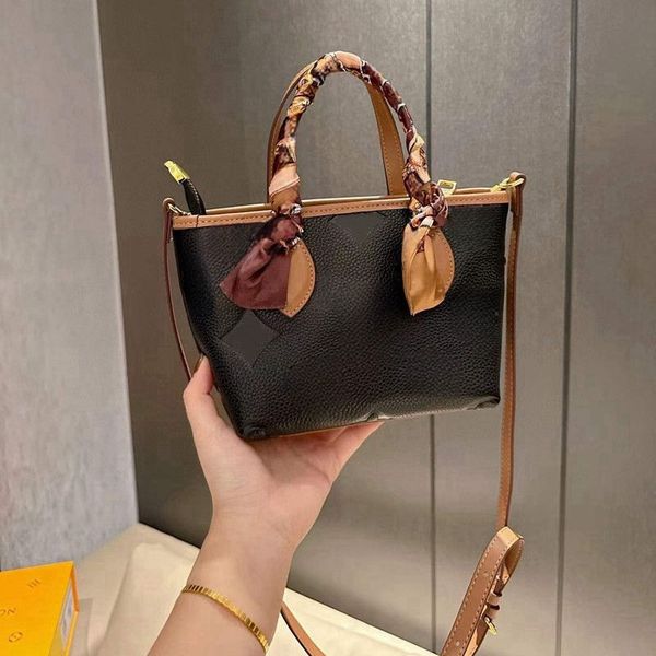 Women's handbag designer shoulder bag 5A leather top tote bag fashion shopping bag