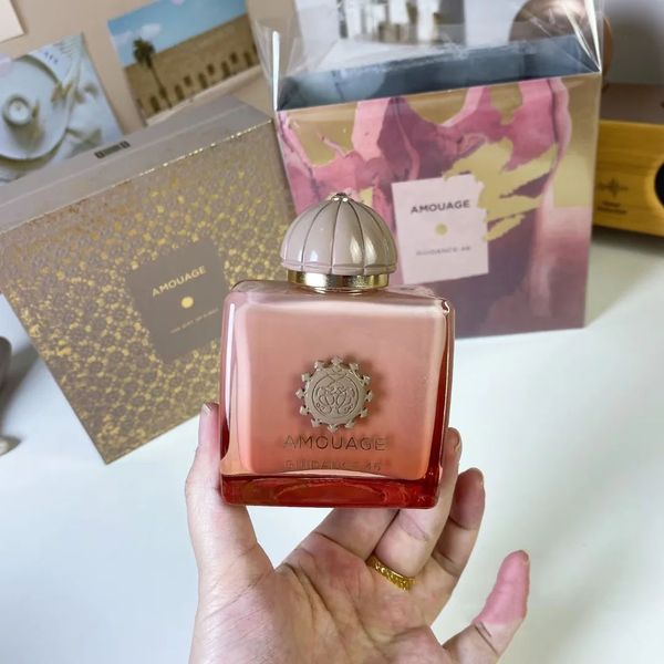 Amouage Guidance Perfume 100ml Sunshine lyric Crimson Rocks Enclave Purpose Fragrance Woman Men Eau De Long Lasting Smell AM Parfum Cologne Spray Top Quality