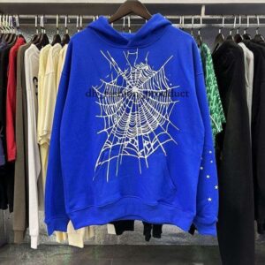 spider designer mens hoodie Young Thug hoodies spyder sweatshirt hip hop sports pants womens foam letter printing sweatshirts pants web puff printed spider 401