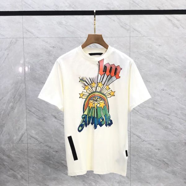 2024 Men's t shirts designer t shirt Cotton Round Neck Printing quick drying anti wrinkle men spring summer high loose trend short sleeve male clothing