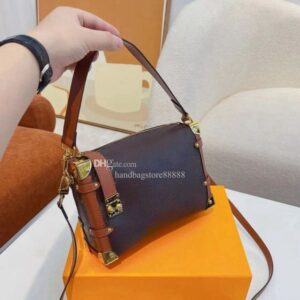 Designer handbags top shoulder bag vintage classic flower bag women's box bag makeup bag square bag