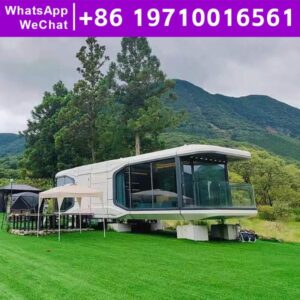 Hot Selling Tiny Homes Prefabricated House Cheap Housing Space Capsule House Prefabricated Module Houses Low Cost Factory Price