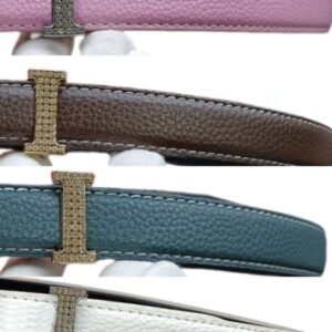 Ladies' belt designer fashion smooth buckle belt vintage design; ladies' thin belt width 2.5 cm belt luxury cowhide more colors top classic exquisite gift box packaging