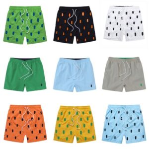 polo mens designer shorts 2025 Summer Swim War horse embroidery Breathable Beach Polos Short Quick Dry Surf Mesh fabric basketball shorts asian size m-2xl