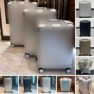 100% aluminum alloy luggage 20inch carry on suitcase travel 26 large capacity luggage metal suitcase swivel wheel combination suitcase21-33