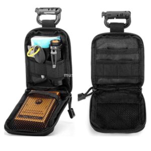 Outdoor multifunctional medical emergency storage bag Molle tactical waist bag EDC tool kit military enthusiast accessory kit