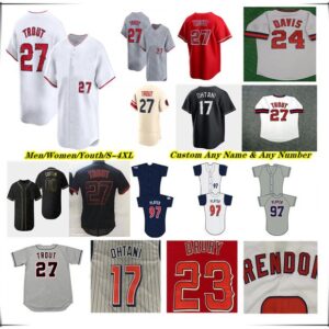 Mike Trout Baseball Jersey Taylor Ward Zach Neto Nolan Schanuel Logan O'Hoppe Jo Adell Mickey Moniak Brandon Drury Jack Lopez Tyler Anderson Griffin Canning Pillar 4X