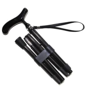 Natural Style Collapsible Walkers by Ageless Adventure: Premium Carbon Fiber Traveling Support