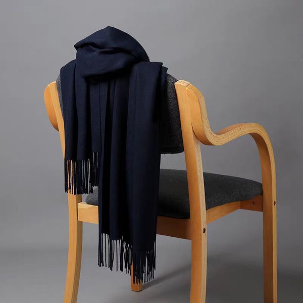Advanced New Solid Color Cashmere Scarf --89407