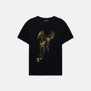 Comfortable Breathable Graphic Tee Featuring Durable Colorfast Printing Style