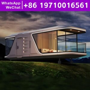 Modular Houses Containers Space Capsule House Tiny Homes Prefabricated Complete Luxury House Wind Resistance High Quality Prefab
