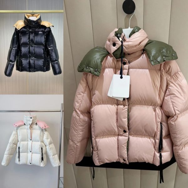 Designer Women Jackets Puffer Coat Women M Ribbed zipper bread jacket hooded down jacket for women to keep warm