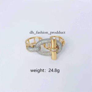 cart cubic Bracelet DHcollections Copper Inlaid Zircon Fashion and Finger Rings Set Premium Heavy Industry Ring 5e0