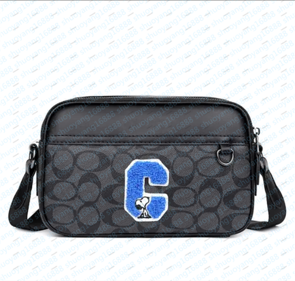 Fashion Shoulder Crossbody Camera Bag Purse Handbag Men's and women's Designer TRIO Messenger Bags