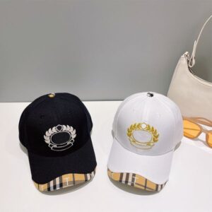 Fashion Ball Caps Designer Cap Patchwork Plaid Summer Hats for Men Woman Letter 2 Style Adjustable