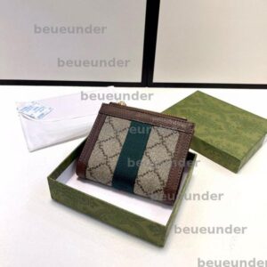 Designer Wallets For Men Woman Fashion Purse Mens Credit Card Cowhide Wallets G Coin Pocket Luxury Wallet Card Holder 249133BF