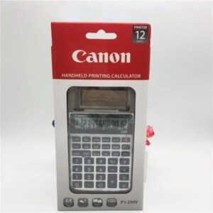 wholesale Small Desktop Monochrome Printing Calculator P1 Battery and Dc Dual-purpose Office Suppl