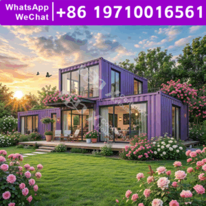 Prefab Modular Mobile Education Flat Pack House Steel Tiny Home Cabin Shelter Office Durable Smart Build Disaster Recovery Quick