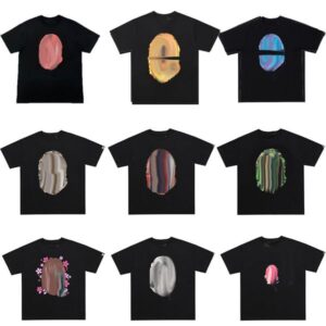 Mens T Shirts sporty Womens Tees Trends Designer Cotton Short Sleeves Sharks Tshirts Clothing Street Shorts Sleeves