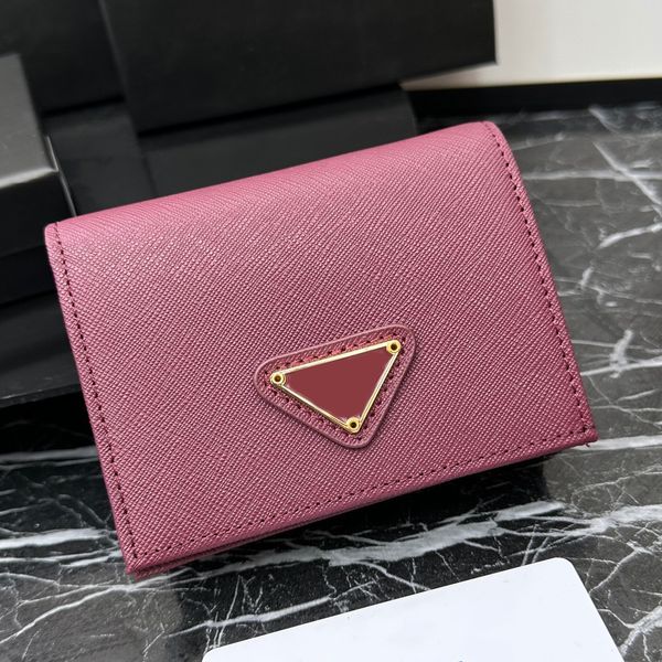 Womens Wallet Coin Pouch Slot Pocket Interior Compartment Zipper Poucht High Quality Leather Short Cardholder Designer Card Holder Women Wallets Designers