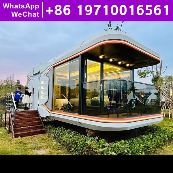 Capsules House Capsule Outdoor High Quality Homes Prefabricated House for Spain Eco-Friendliness Modular Prefab Home Low Cost
