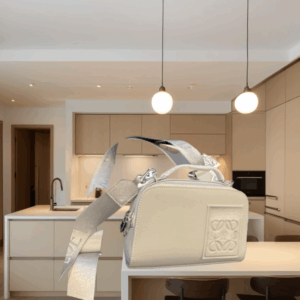 Fashionable and versatile calfskin camera bag suitable for men and women big brand design with luxury box –LO8003