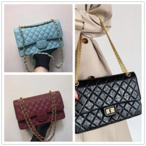 designer bag wallet on chain bag cc 2.55 woman chain hobo shoulder bag 10a CC wallet caviar Beige Soft classic Chain medium square bag Luxury Crossbody lady handbag tote