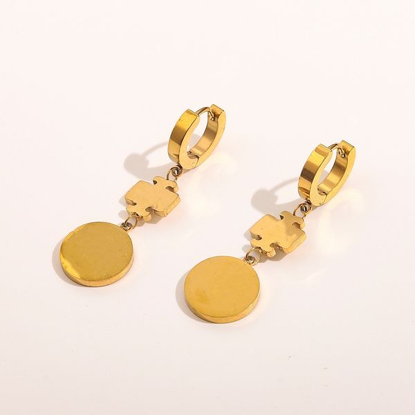 hoop earrings designer for woman luxury jewelry earings moissanite earrings Crystal Rhinestone 18K Gold Plated Christmas oorbellen Simple 925 Silver Ear Gifts