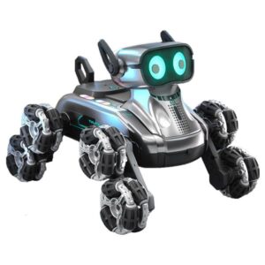 Electric/RC Animals Eight Wheeled Mechanical Dog Stunt Climbing Car Childrens Gesture Sensing Off-road Vehicle