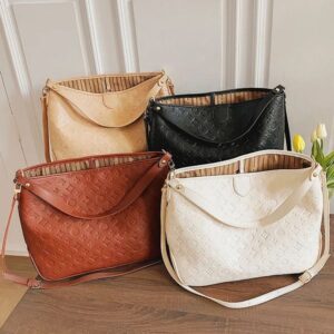 Designer Bag Tote Bag Woman Embossing Large Handbags Shopping Purse Women High Quality Luxury Classic Shoulder Bag Handbags New Style Bag 001