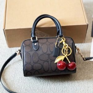 Top Designer bag Handbags Classic Old Flower Pull Link Closure Tote Shoulder Bag Mini Women's Bag Leather Denim Crossbody Embossed Handbag Brown Flower Handbag