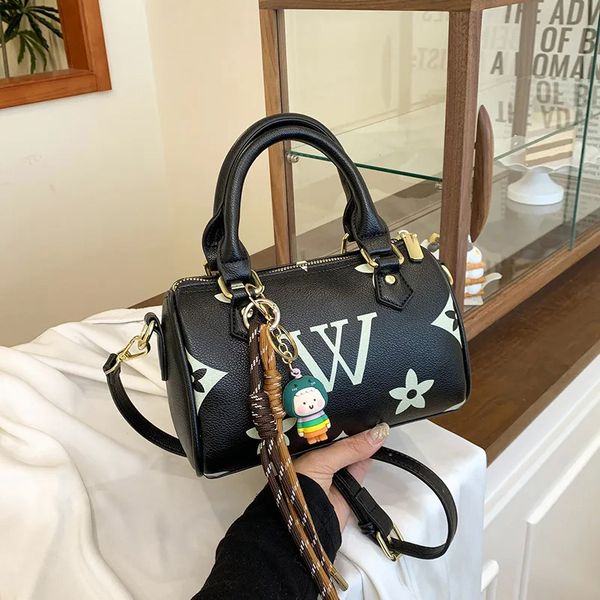 2025 Designer Bag 2pcs Set Embossed Flower Women Crossbody Handbag Shoulder Bags Fashion Composite Ladys Clutch Tote Bag shopping Female Coin Purse wallet