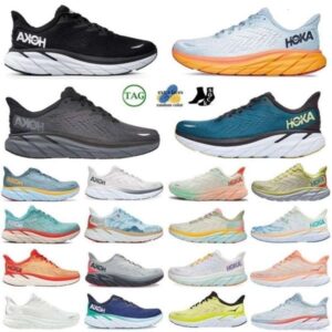 One Hokka Bondi 8 Running Shoes Womens Platform Clifton 9 Men Blakc White Harbor Mens Women Trainers Runnners 36-48