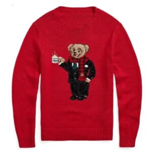 Women's designer Winter Soft Basic Women Pullover Cotton Pulls Fashion Knitted Jumper Teddy Bear Embroidery Sweaters a4